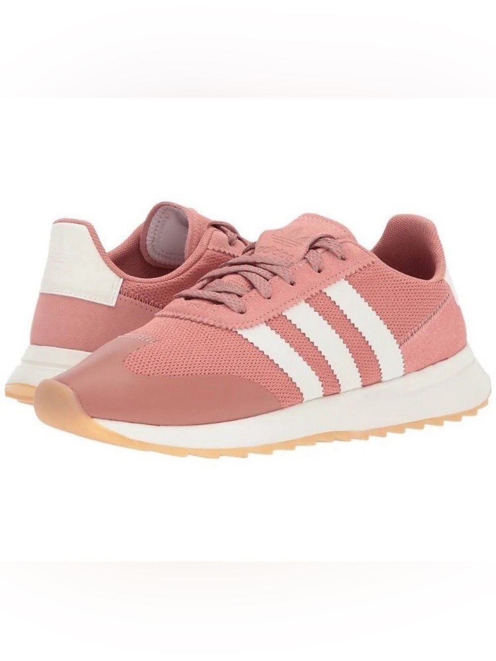 Adidas Originals Flashback Sneakers - Size 7, Raw Pink